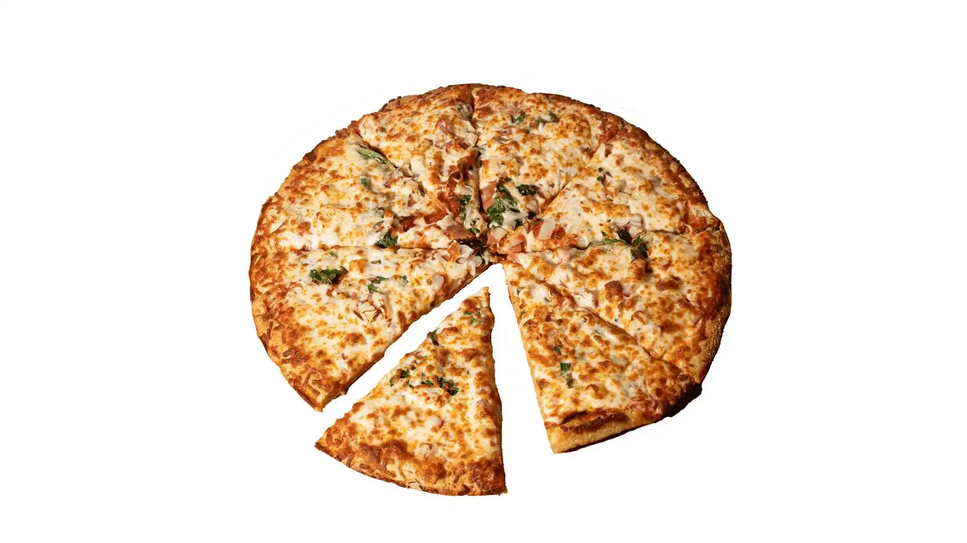 Delicious Perfect Parmesan Chicken Pizza at Pizza64 Beaumont Alberta